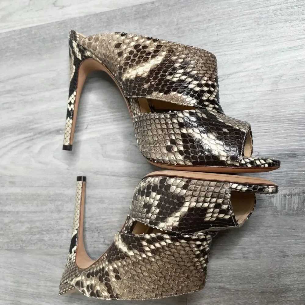 Alexandre Birman Snake Sandals
